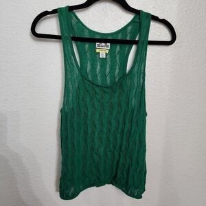 Future Collective Open Stitch Sweater Tank Top Women's Size XXL